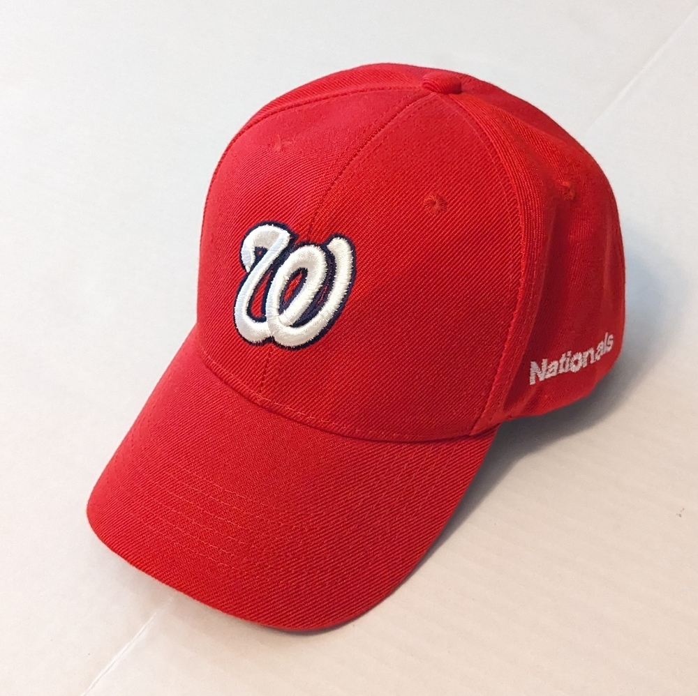 Washington Nationals Red Adjustable MLB Baseball Cap Hat